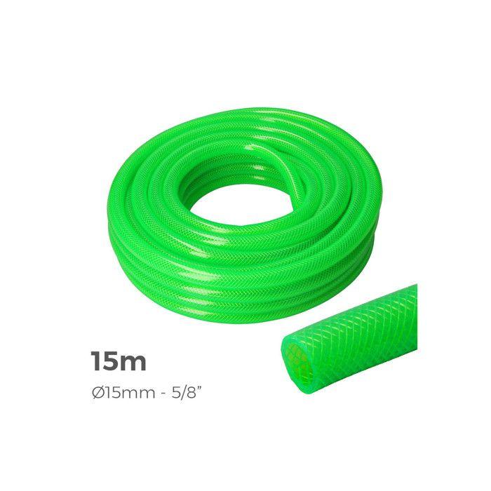 Поливочный шланг EDM - Диаметр 15 мм - 15 м - Защита от УФ-лучей