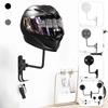 Motorcycle Helmet Rack Wall Mounted Helmet Storage Holder Stain Steel Rotation Helmet Hanger Stand Hook Bicycle Accessories 2025