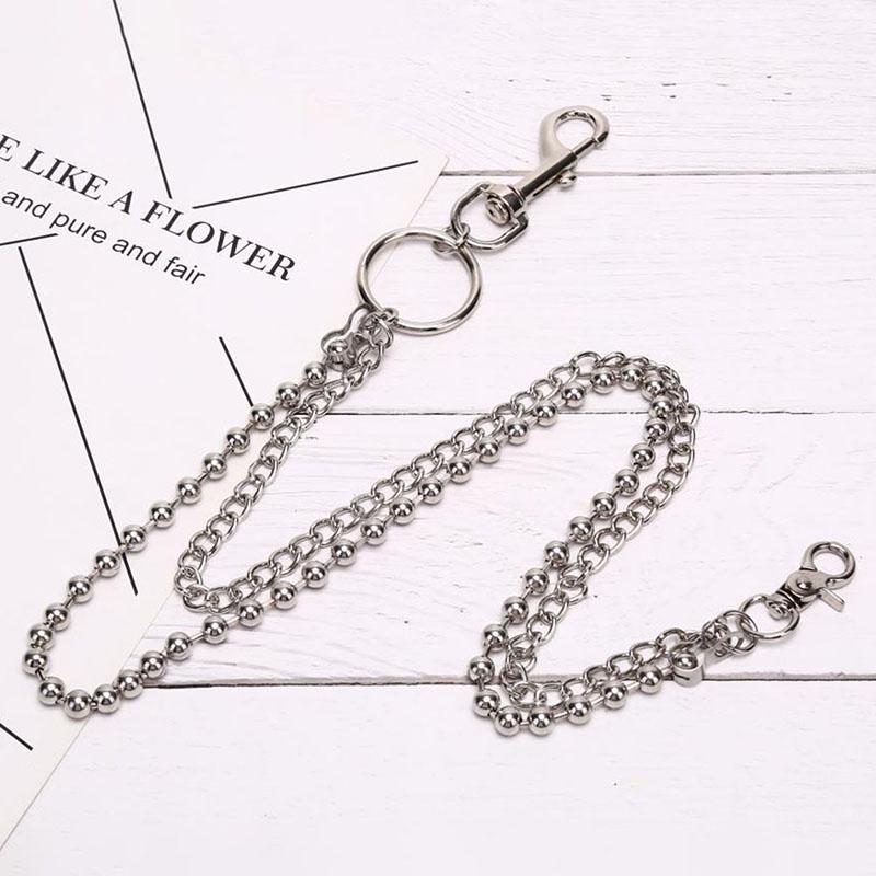 Панк Женщины Мужчины Цепочка Брелок Рок Брюки Брюки Жан Хип-Хоп Декор Подарок