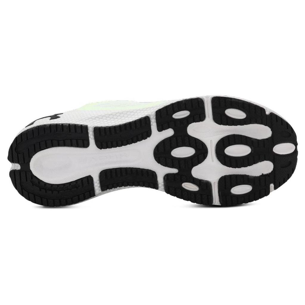 Under Armour HOVR Machina 3 Удобная ткань Низкий верх Повседневные кроссовки для бега Женские кроссовки Серый Зеленый 3026263-100