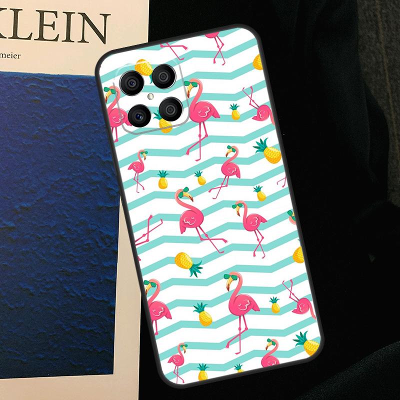 Flamingo Case For Honor 50 70 90 Lite X9b X9a X8b X8a X8 X9 X9c Honor 200 Pro Magic 7 5 6 Lite Cover