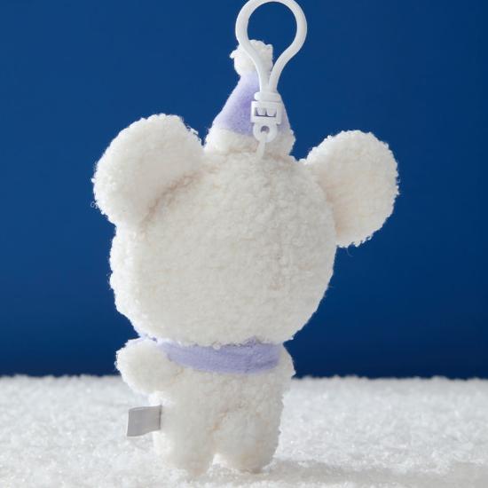 BT21 Брелок для ключей в виде снеговика