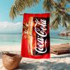 Christmas Gift Halloween Theme Bear Truck Coca Cola beach towel outdoor camping vacation swimming beach towel outdoor absorbent bath towel Y9