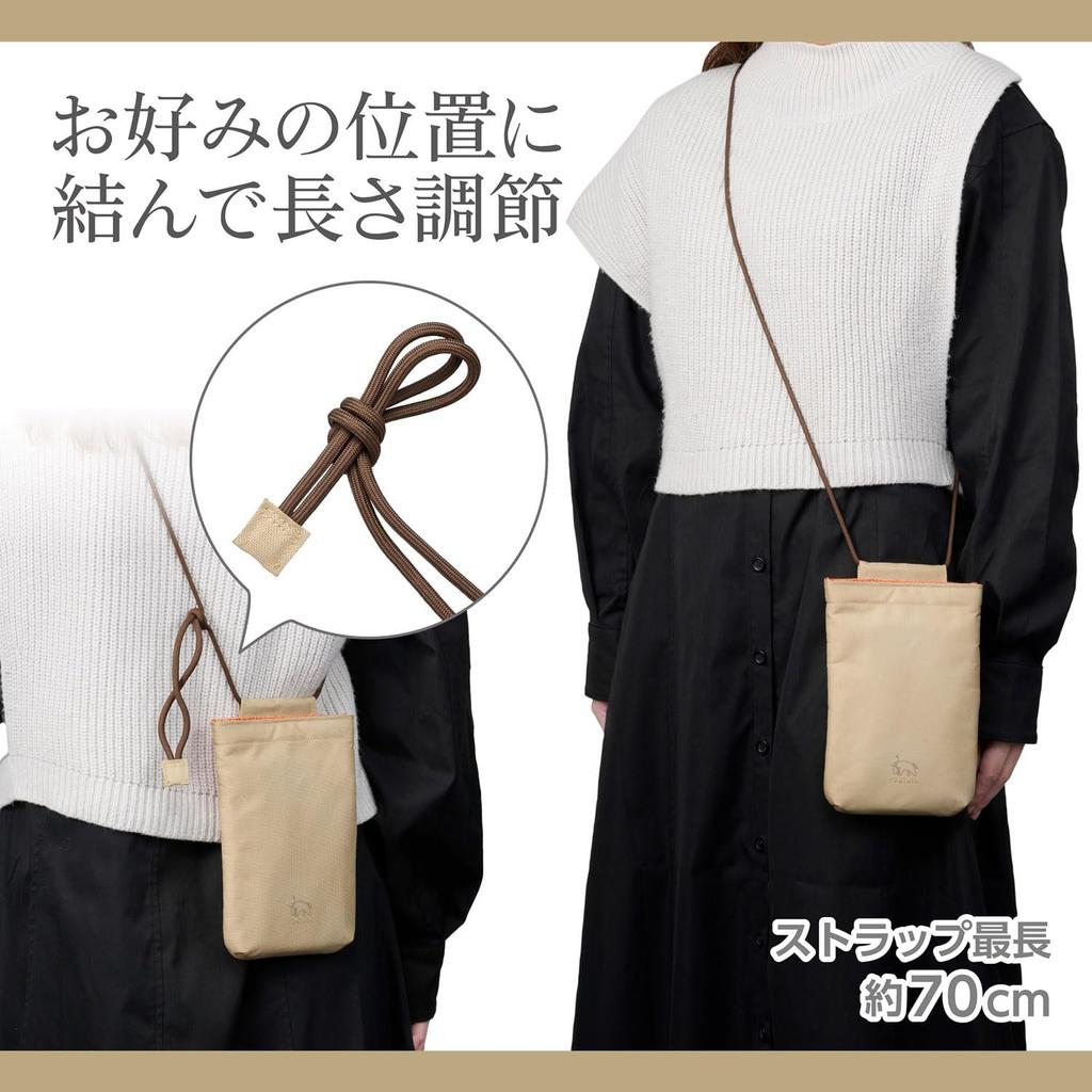 HAKUBA Chululu Мини-сумка через плечо Кошелек-кроссбоди для смартфона Наплечная сумка 4977187001846 Подсумок, Оливковый, Легкий, Подсумок, Сумка, AMZSCH-MSPOV