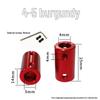 Aluminum Alloy Motor Lead Screw Reducer Connector for Model Cars and Boats