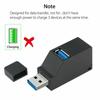 Адаптер-концентратор USB 3.0 Расширитель Мини-разветвитель 3 порта для ПК Ноутбука Macbook Мобильного телефона Высокоскоростной Считыватель U-дисков AVE