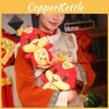 Adorable Plush Snake Year Mascot Soft Toy For New Year Festival Gifts And Home Dcor