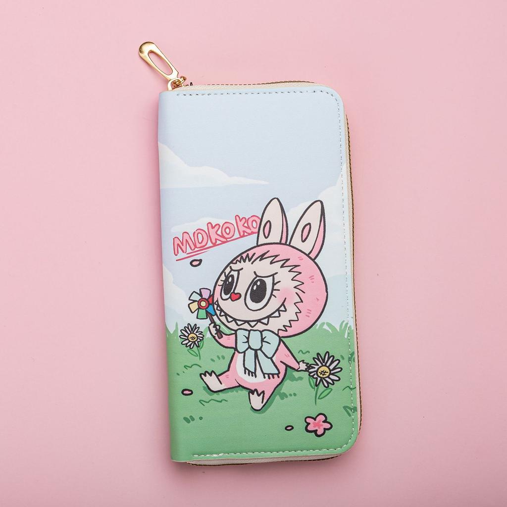 Cartoon Cute Leather Wallet, Rubble Wallet, Children's Wallet, Student Handheld Zero Wallet, Student Card Bag CLE