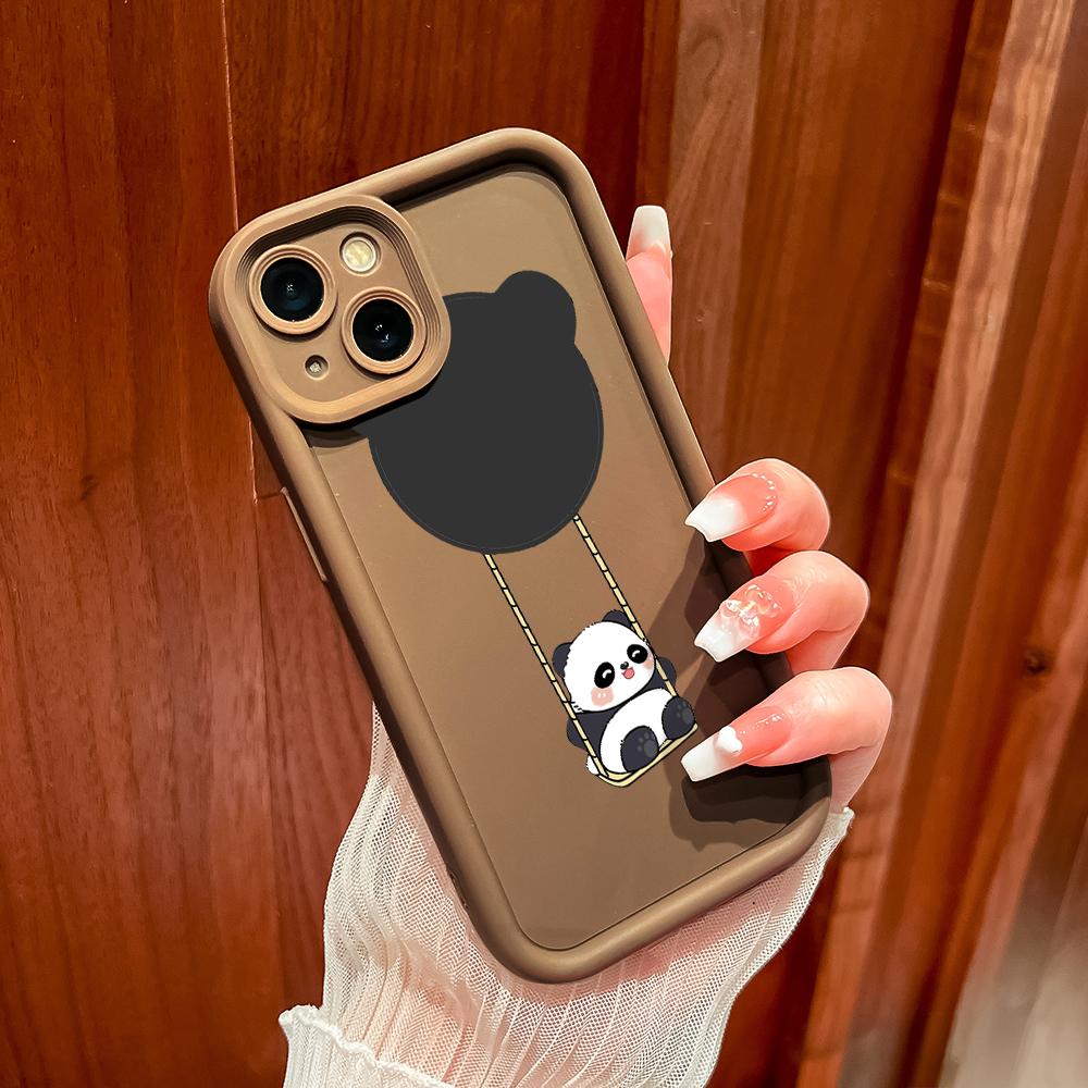 Мягкие силиконовые квадратные лестницы с мультяшным узором, полное покрытие, защита камеры, противоударный чехол для OPPO Reno Realme OnePlus