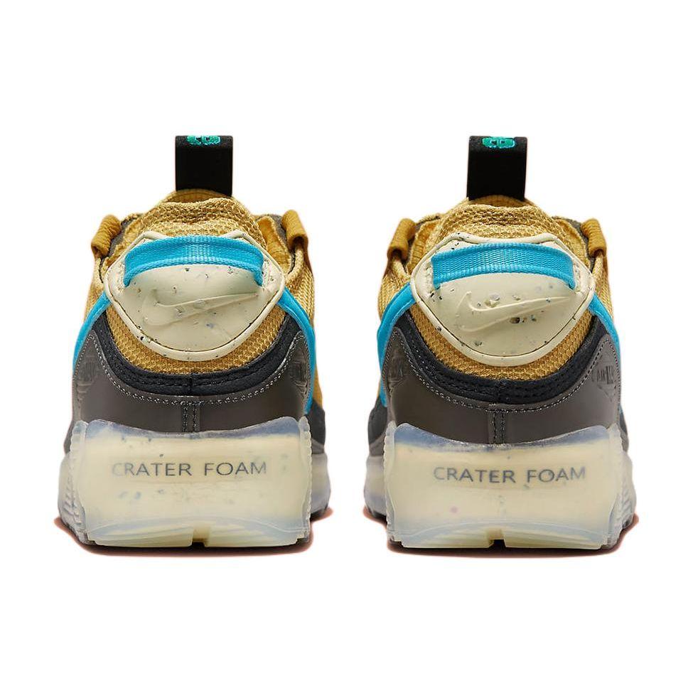Nike Air Max Terrascape 90 Wheat Gold Blue Lightning Мужские кроссовки Коричневые стадионно-зеленые алебастровые DQ3987-700