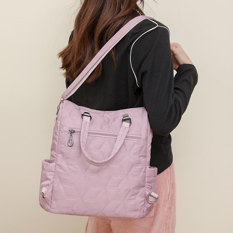 Многофункциональный рюкзак женский мягкий кожаный сумка через плечо сумка