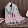 New 70x190CM Women Cotton Jacquard Scarf Big Shawl Fashion Elegant Lady Long Printing Decorate Scarves Sun Protection Bandana