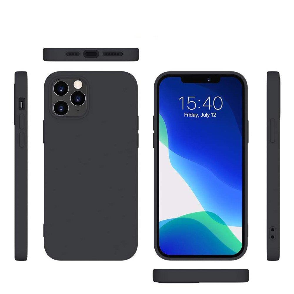 Premium Black Silicone Case for Xiaomi Redmi Note 10 5G / Poco M3 Pro - Flexible Shockproof Protective Cover