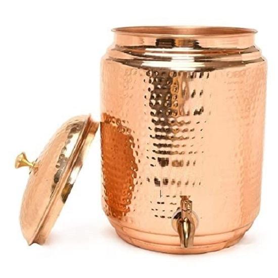 Медный диспенсер для воды Matka Copper Pot (11 литров)