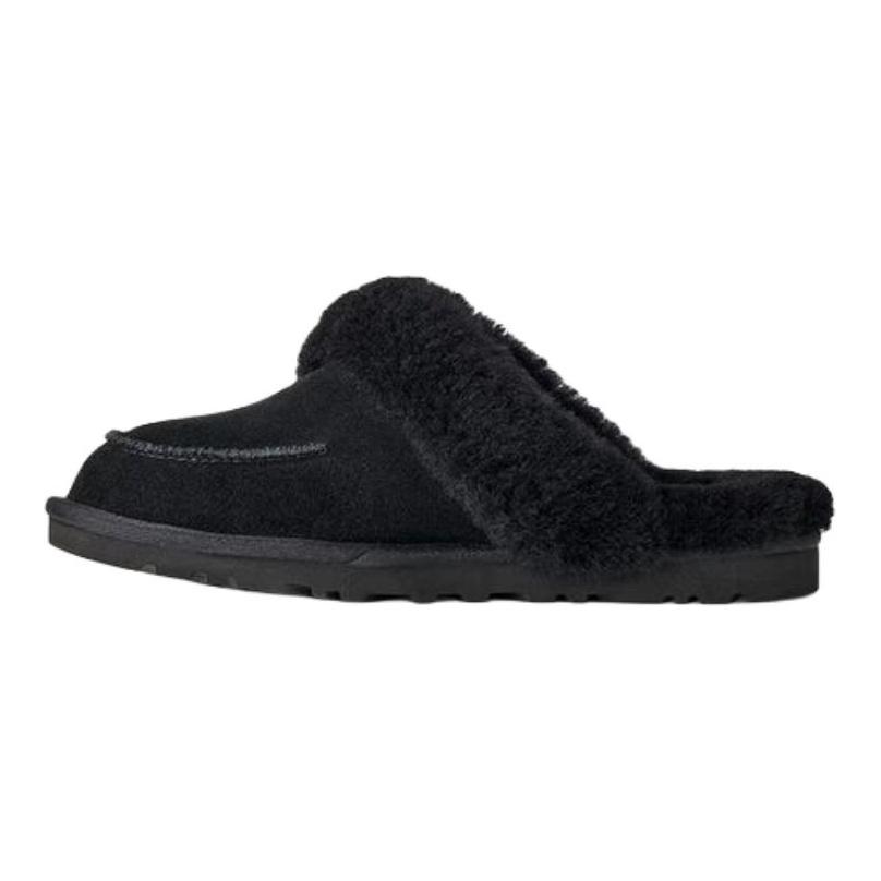 UGG Повседневные модные шлепанцы из ЭВА, противоизносные, с открытым носком, женские тапочки, черные 1174571-BLK