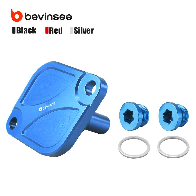 BEVINSEE Крышка корпуса термостата и заглушки для BMW E60 E90 E92 E93 E82 F10 F30 F36 F12 F20 F22 M2 F84 M3 F80 M4 F82/F83