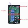 High-End 4-Button 220V Smart Wireless Remote Control: Jog, Self-Locking, Interlocking, and Selectable Modes.