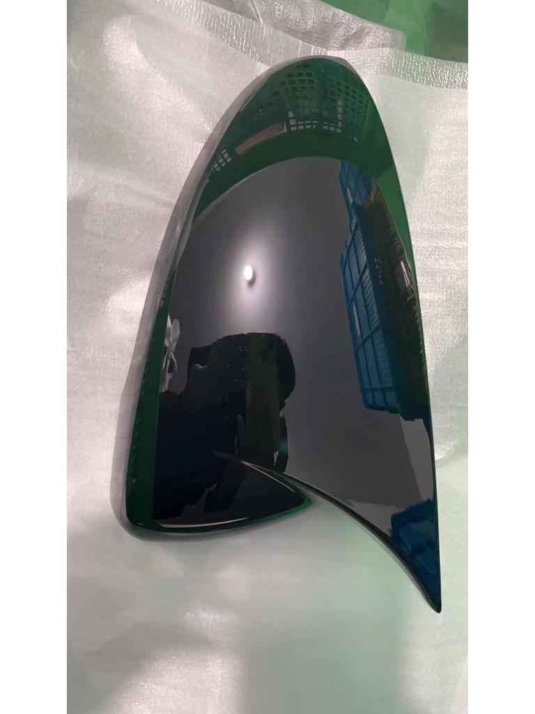 Kia K3 2019-2022 Защитная крышка зеркала заднего вида в стиле рога с рисунком из углеродного волокна