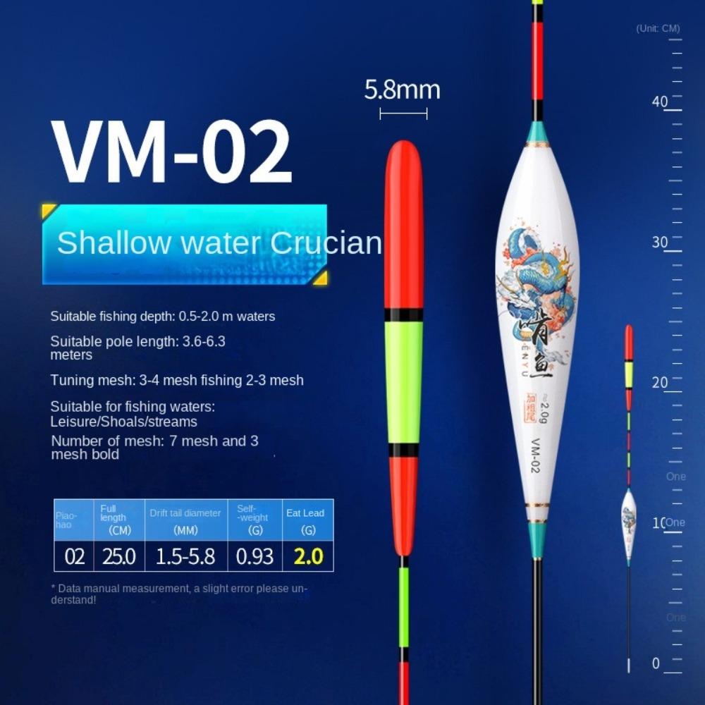 Eye-catching Triangle Tail Floats Bobbers Slip Drift Tube Fishing Floats  Fishing