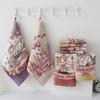 Cartoon Large Hand Towel 34x40cm Tea Towel Cute Kitchen Towel for Kids Children