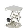 Laboratory Manual Lift Platform Manual Height Adjustable Lifting Table 100*100mm 150*150mm 200*200mm Optional