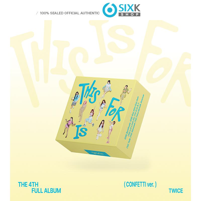 Twice 4-й ПОЛНЫЙ АЛЬБОМ [THIS IS FOR]КОНФЕТТИ Вер.