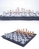 Магнитный складной шахматный набор UB Union 'Золото и серебро' - Пластиковая настольная игрушка для досуга, Идеальный подарок для студента