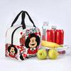 Love Peace And Mafalda Insulated Lunch Bags Thermal Bag Quino Argentina Cartoon Tote Lunch Box Food Storage Bags School Picnic