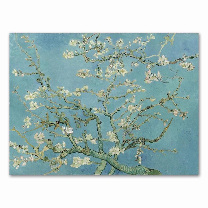 Ван Гог Картина маслом Плакаты Работы Подсолнух Абрикос Абстрактная Печать на Холсте Картина Картина Настенные Украшения Фрески