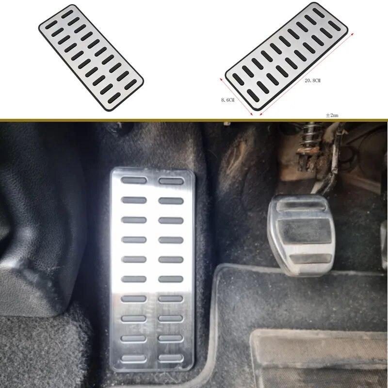 For Kia Sportage SL R Sportage3 2011 2012 2013 2014 2015 Stainless Steel Car Footrest Pedal Pads Accessories