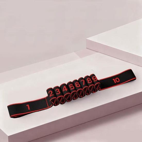 Ремень для йоги и растяжки с петлей для стопы и голени, мужской, женский, домашний, лента-растяжитель 39733, петля, тренировка, упражнения, физический