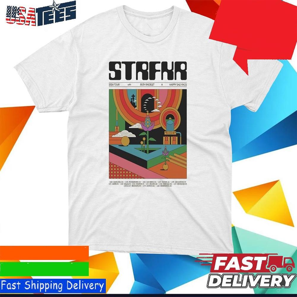 STRFKR US Tour 2024 Tee S-5XL CG1143 Unisex T-Shirt