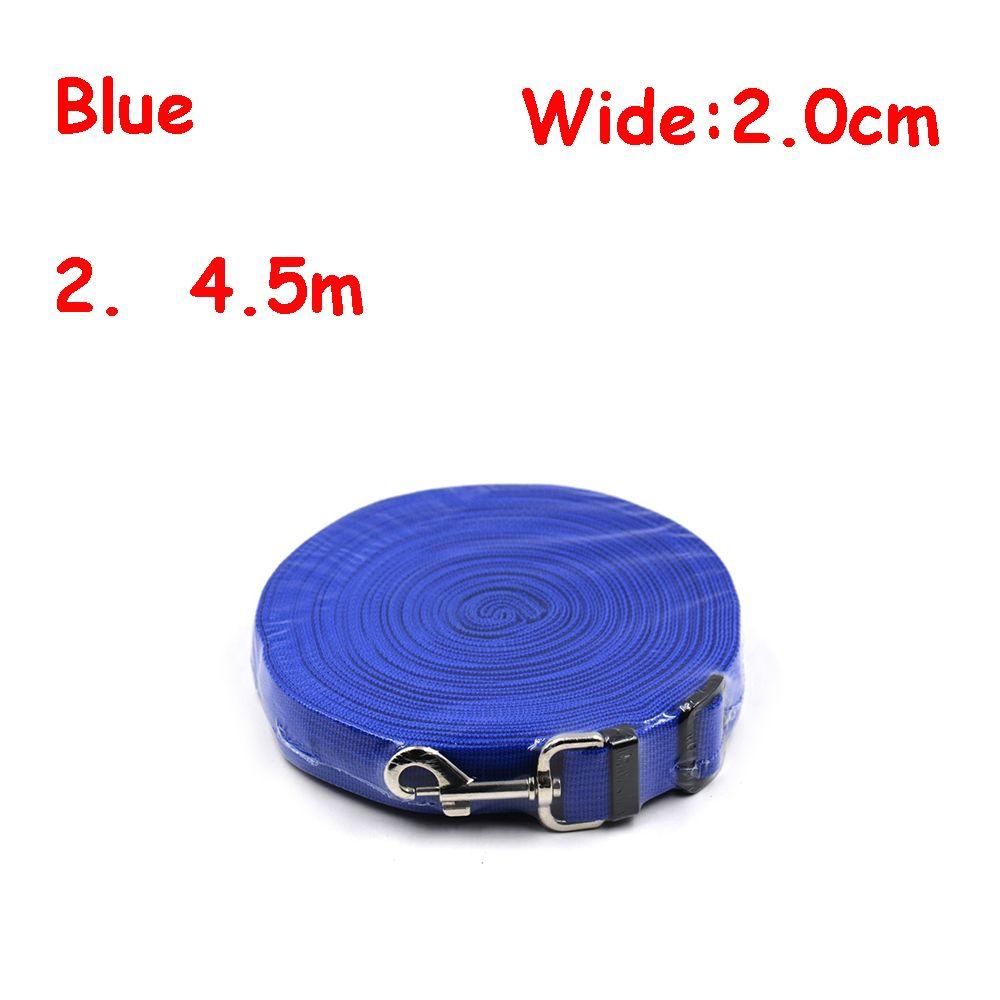 10m Solid Color Puppy Kitten Training Strap Dog Cat Lead Wire Walking Harness Pet Leash Nylon Rope