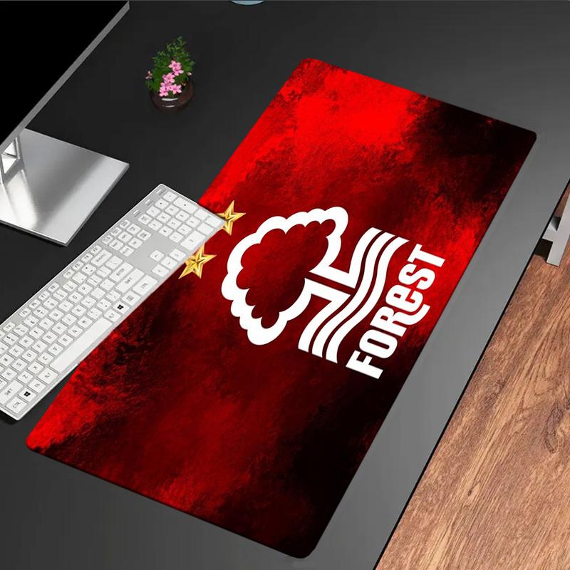 Коврик для мыши Nottingham Forest, Коврик для мыши, Игровой коврик для мыши, Коврик для клавиатуры, Декор для стола для компьютера, ноутбука, Подарок для фаната, Подарок на день рождения
