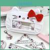 Плюшевая пенал-сумка Hello Kitty с большим окном для хранения школьных принадлежностей
