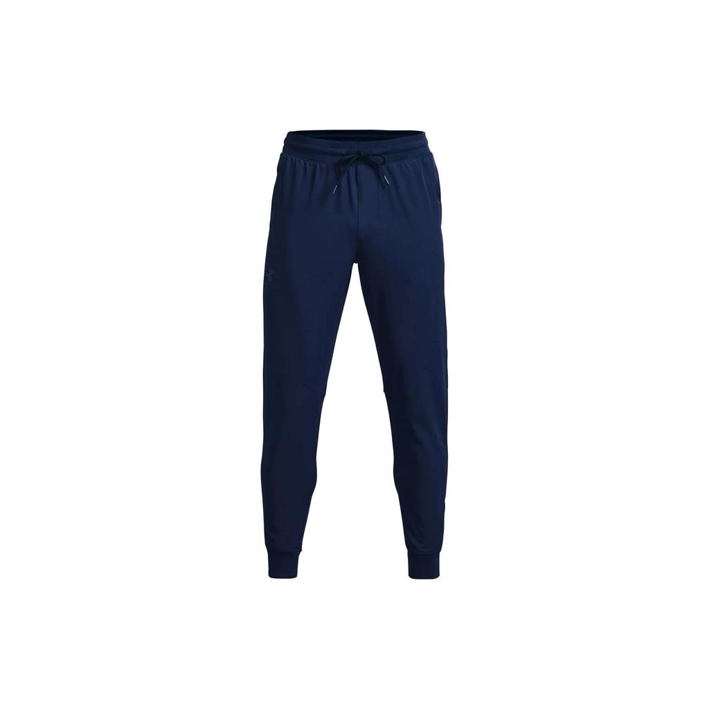 Under Armour Sportstyle Solid Color Drawstring Joggers Men Bottoms Dark-Blue 1374658-408