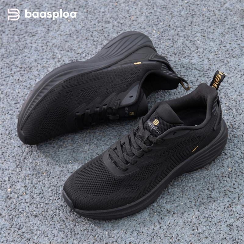 Baaploa Мужские кроссовки Модные мужские сетчатые дышащие противоскользящие износостойкие мужские кроссовки для бега на открытом воздухе для фитнеса мужские кроссовки