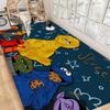 S-Sesame S-Street Floor Mat Non-Slip Laundry Room Mat Laundry Decor Balcony Child Living Room Bedside Mats