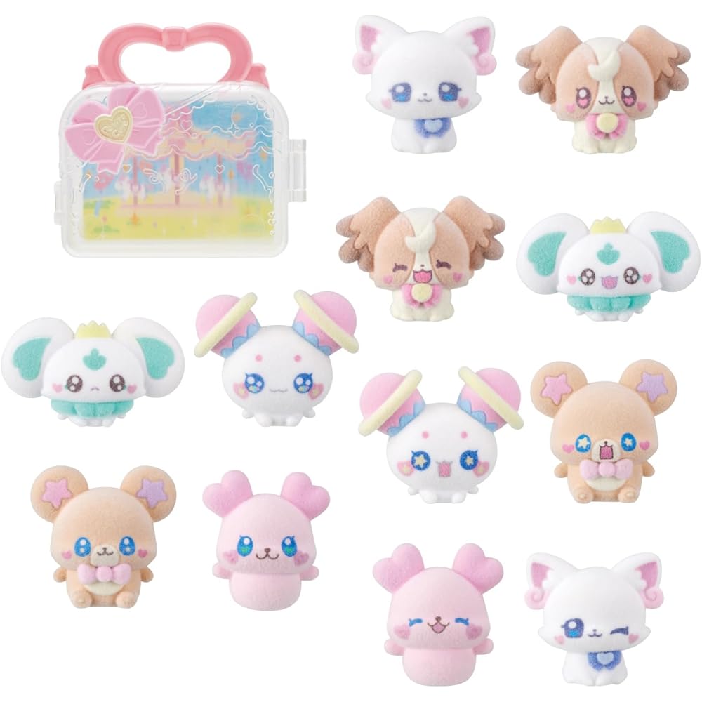 Bandai Puchikyua Фигурный домик Том. 1 полный набор с аксессуарами и коллекционными фигурками