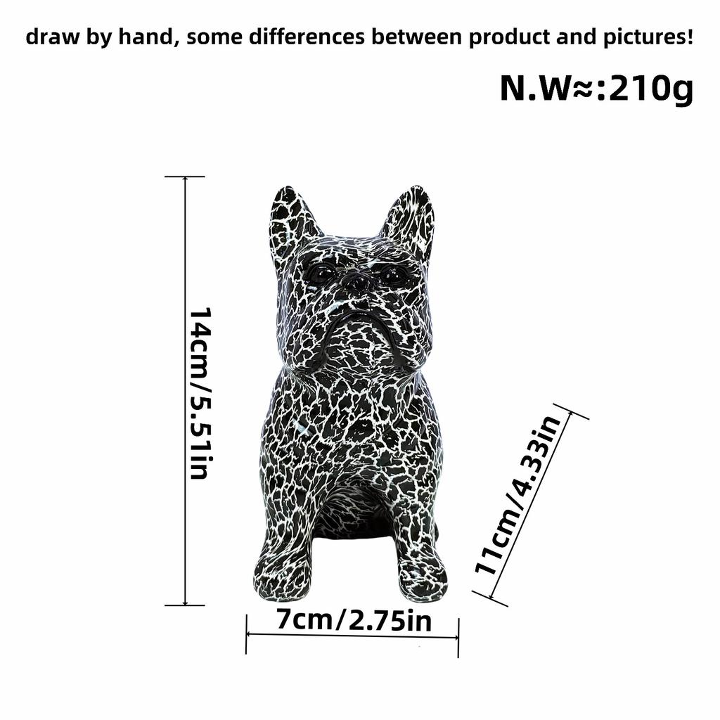Крупногабаритная собака, украшение для гостиной, для дома, для собак, высококачественное украшение для рабочего стола, изделия из смолы