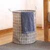 Clothes Basket Foldable Large Capacity with Handle Waterproof Square Laundry Storage Bag for Bedroom