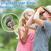 Rubber Handle Kids Binoculars Toy Set 4X30 High Resolution Binocular  Hiking & Educational Learning