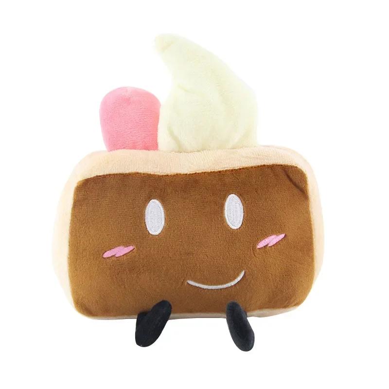 Битва за Остров Мечты Плюшевая Кукла BFDI Игрушки Листик Огненный Цветок Капелька Воды Пузырёк Мягкая Игрушка Растение Плюшевая Подушка Подарки для Детей