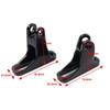 GZYF Rear Foot Pegs Passenger Mini Mount Kit Aluminum Black for Harley Touring Models 1993+