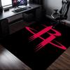 Rockets Team Art Rug Office Carpet Non-Slip Mat, Chair Rug Floor Covering for Gaming, Bedroom, Living Room , Home Decor Christmas Gift