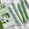 Cartoon 1PC Thermal Eraser Pen Black Blue Ink 0.5mm Neutral Pen Creative Erasable Gel Pen  School