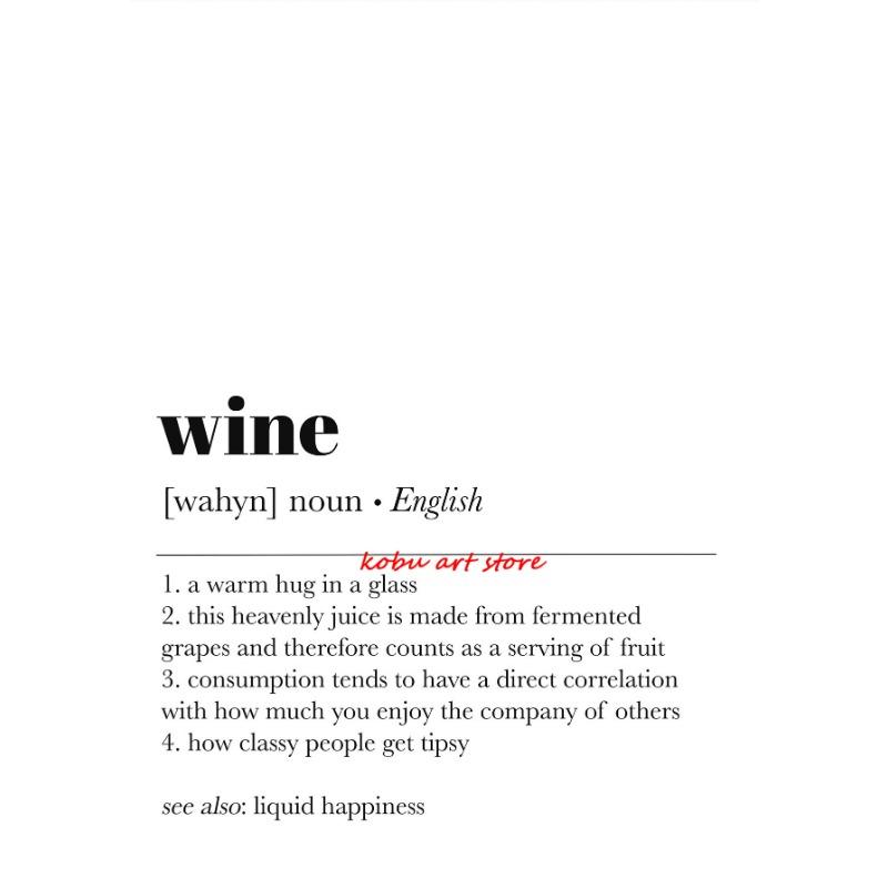 Вино Виски Текила Пиво Бурбон Определение Постер Простой Современный Холст Живопись Принт Настенная Картина для Декора Кухни Барной Тележки