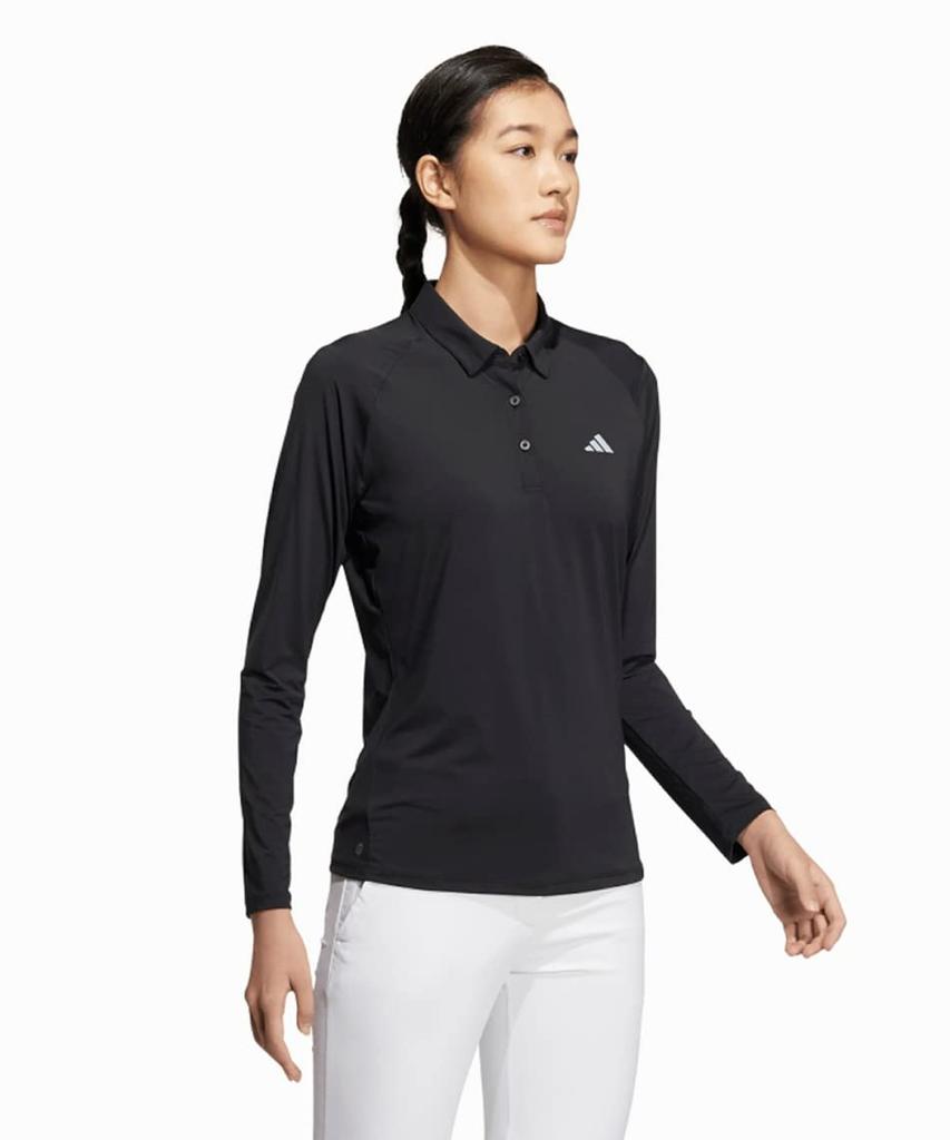 adidas Эластичная легкая рубашка с длинным рукавом на пуговицах EAU23 adidas Модель 2023 года Оригинал из Японии M Белая Женская Весна/Лето