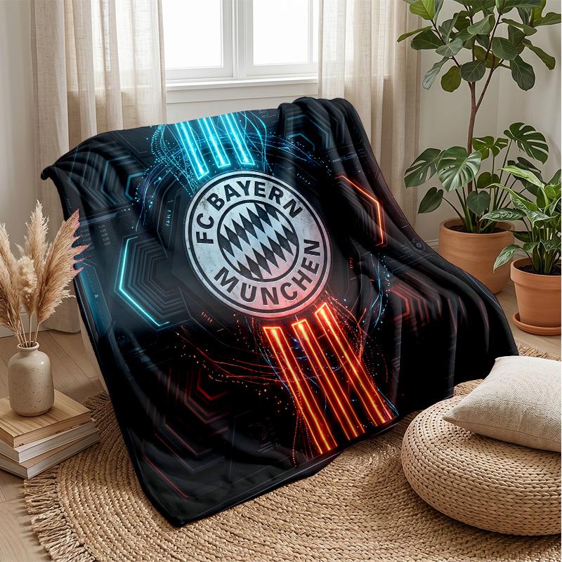 Bayern Munich Theme blanket Soft Flannel Blanket Plush Throw Blanket Cozy Sofa Bed Blanket for Home Decor