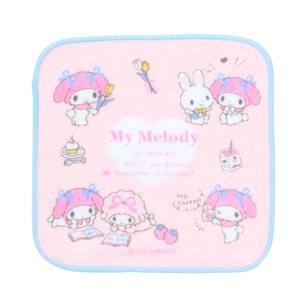 Набор из 4 полотенец Sanrio Petit My Melody для детей с антибактериальной обработкой и местом для имени 249947